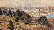 Karl Nordstrom View of Stockholm from Skansen Spain oil painting artist